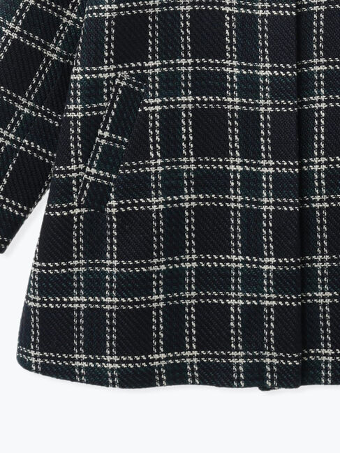 Te chichi「ロービングチェックミドルコート《2025winter catalog item》」|その他|