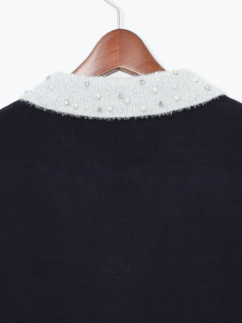 Te chichi「ラメフェザーデコラカラーニット」|ニット・セーター|