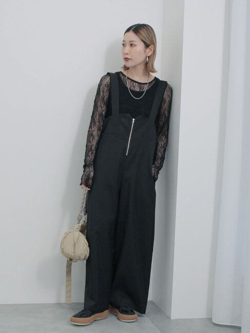 Samansa Mos2 blue「シャーリングミニドラムバッグ」|その他|