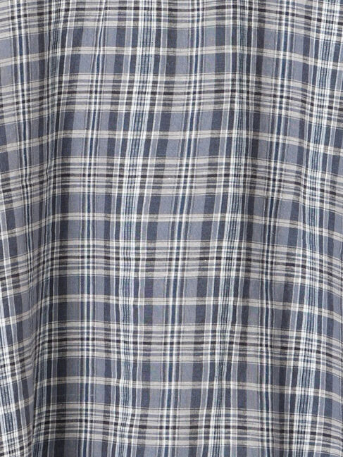 Samansa Mos2「【Cross&times;Linen】フリルブラウス」|シャツ・ブラウス|