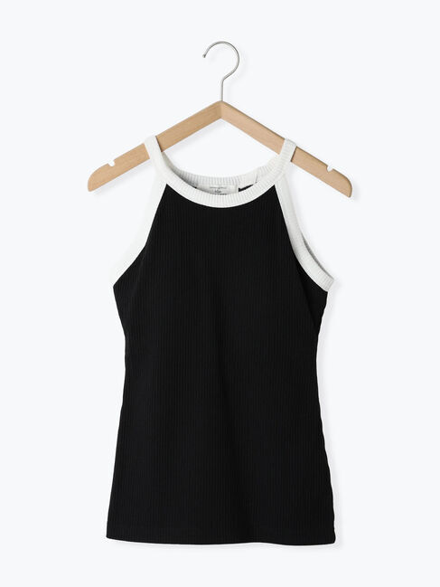 Samansa Mos2 blue「◎アメリカンスリーブタンク」|Tシャツ・カットソー|