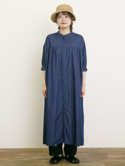 Samansa Mos2「【接触冷感】シャツワンピース ≪S/Mサイズ≫」|ワンピース|