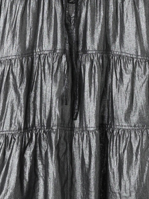 Samansa Mos2 blue「◎ティアードブラウス」|シャツ・ブラウス|