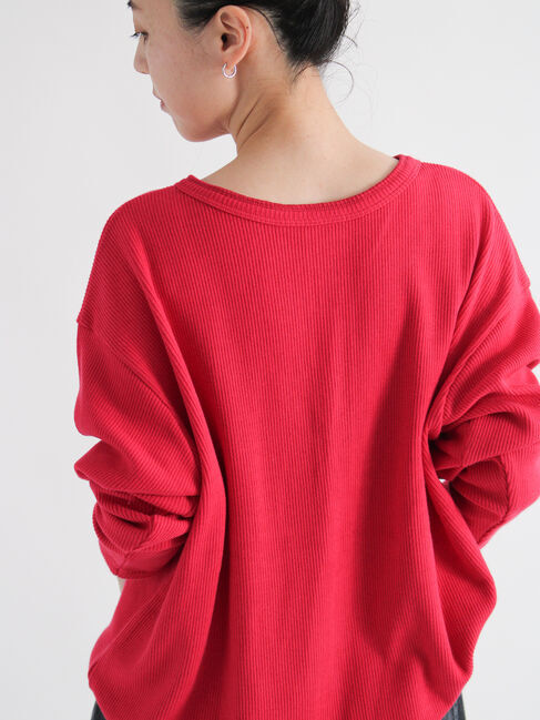 sm2rhythm「前後2wayヘンリーネックプルオーバー」|Tシャツ・カットソー|