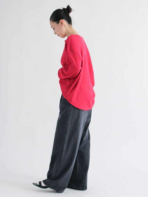 sm2rhythm「前後2wayヘンリーネックプルオーバー」|Tシャツ・カットソー|