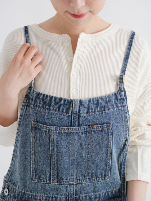 sm2rhythm「前後2wayヘンリーネックプルオーバー」|Tシャツ・カットソー|