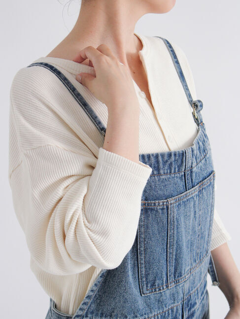 sm2rhythm「前後2wayヘンリーネックプルオーバー」|Tシャツ・カットソー|