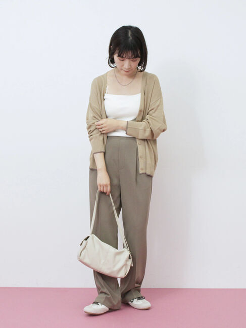 Samansa Mos2 blue「ダブルストラップミニバッグ」|その他|