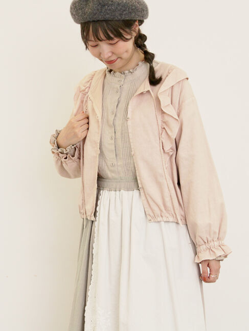 Samansa Mos2「リボンフリルジャケット」|その他|