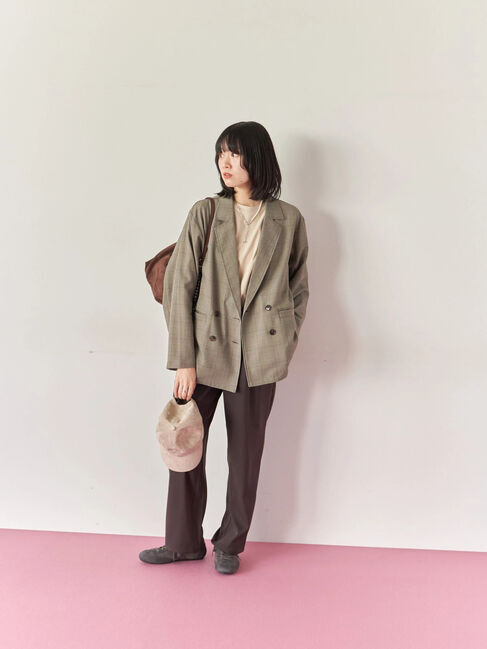 Samansa Mos2 blue「パール&チェーンミックスネックレス」|その他|