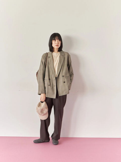 Samansa Mos2 blue「パール&チェーンミックスネックレス」|その他|