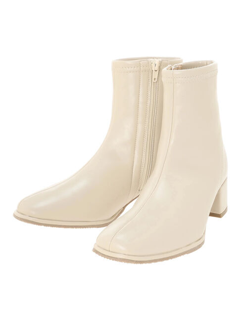 Samansa Mos2 blue「【マエストロ監修】ストレスフリーショートブーツ」|ビジネス・ドレスシューズ|