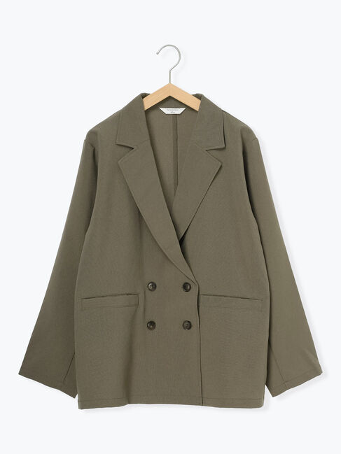 Samansa Mos2 blue「アソートダブルジャケット」|その他|