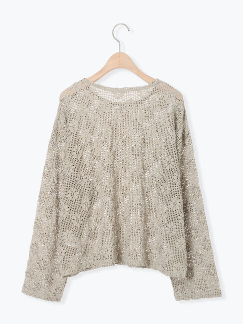 SM2「透かし柄ふくれジャカードプルオーバー」|Tシャツ・カットソー|