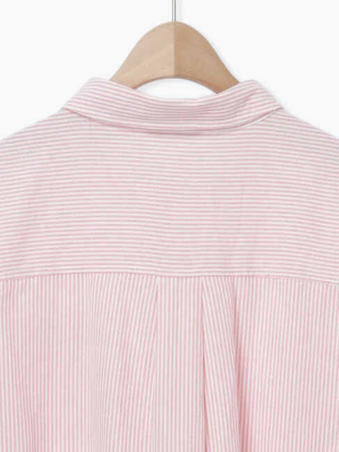 Samansa Mos2「ワンポイントロゴ刺繍シャツ」|シャツ・ブラウス|