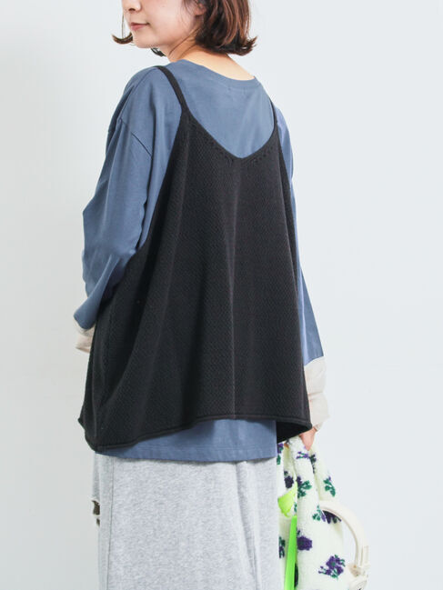 SM2「ニットキャミチュニック」|ニット・セーター|