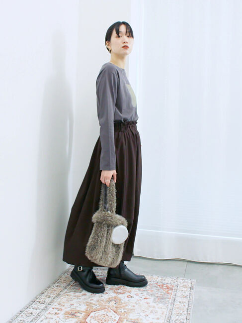 Samansa Mos2 blue「エンジニアブーツ」|ショートブーツ|