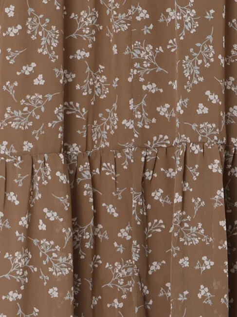 Samansa Mos2 blue「◎花柄ワンピース」|ワンピース|