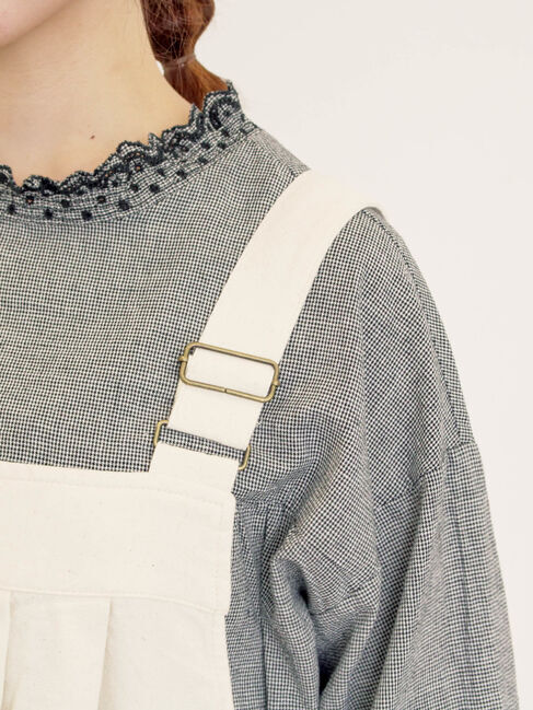 Samansa Mos2「前タックジャンパースカート」|ワンピース|