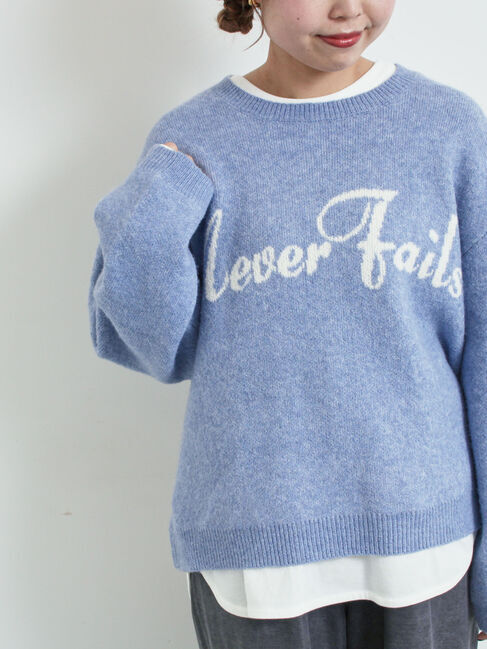 SM2「ロゴニットプルオーバー」|ニット・セーター|