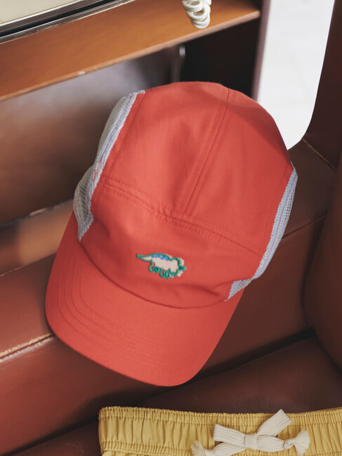 Samansa Mos2 Lagom「恐竜刺繍ジェットCAP」|その他|オレンジ