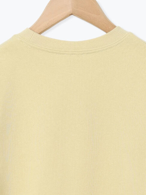 Samansa Mos2 Lagom「ロゴ刺繍トレーナー」|Tシャツ・カットソー|