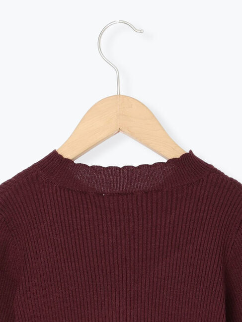 Samansa Mos2 Lagom「【マシンウォッシャブル】ハイネックリブニット」|ニット・セーター|