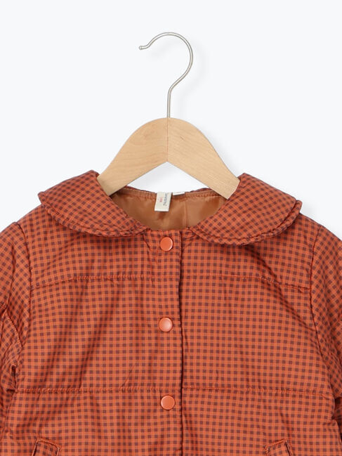 Samansa Mos2 Lagom「【撥水】チェック柄中綿ジャケット」|ブルゾン・スタジャン|