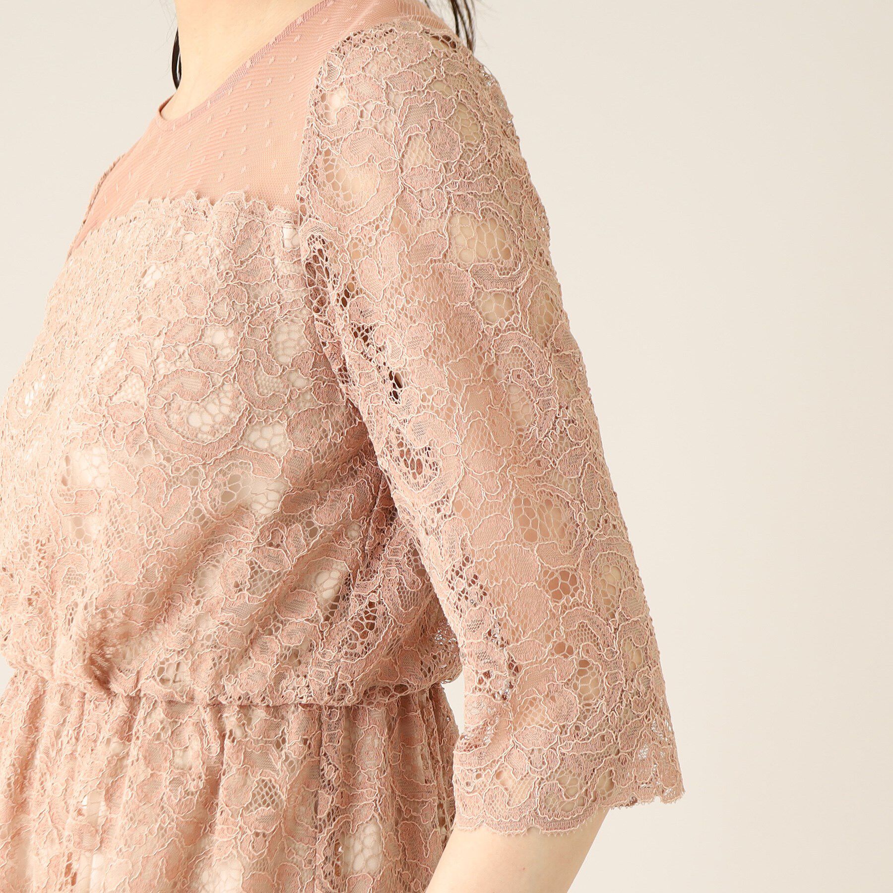 UNTITLED「エレガンレースワンピース」|ワンピース|