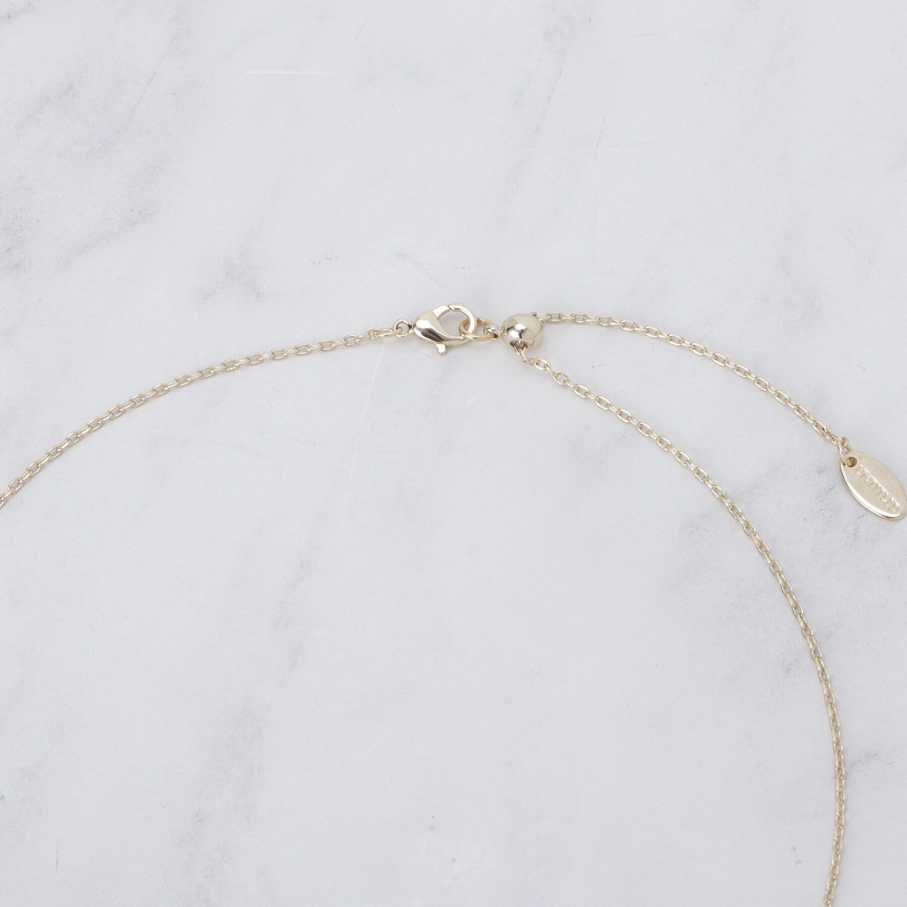 UNTITLED「【淡水パール】リングネックレス」|ネックレス|