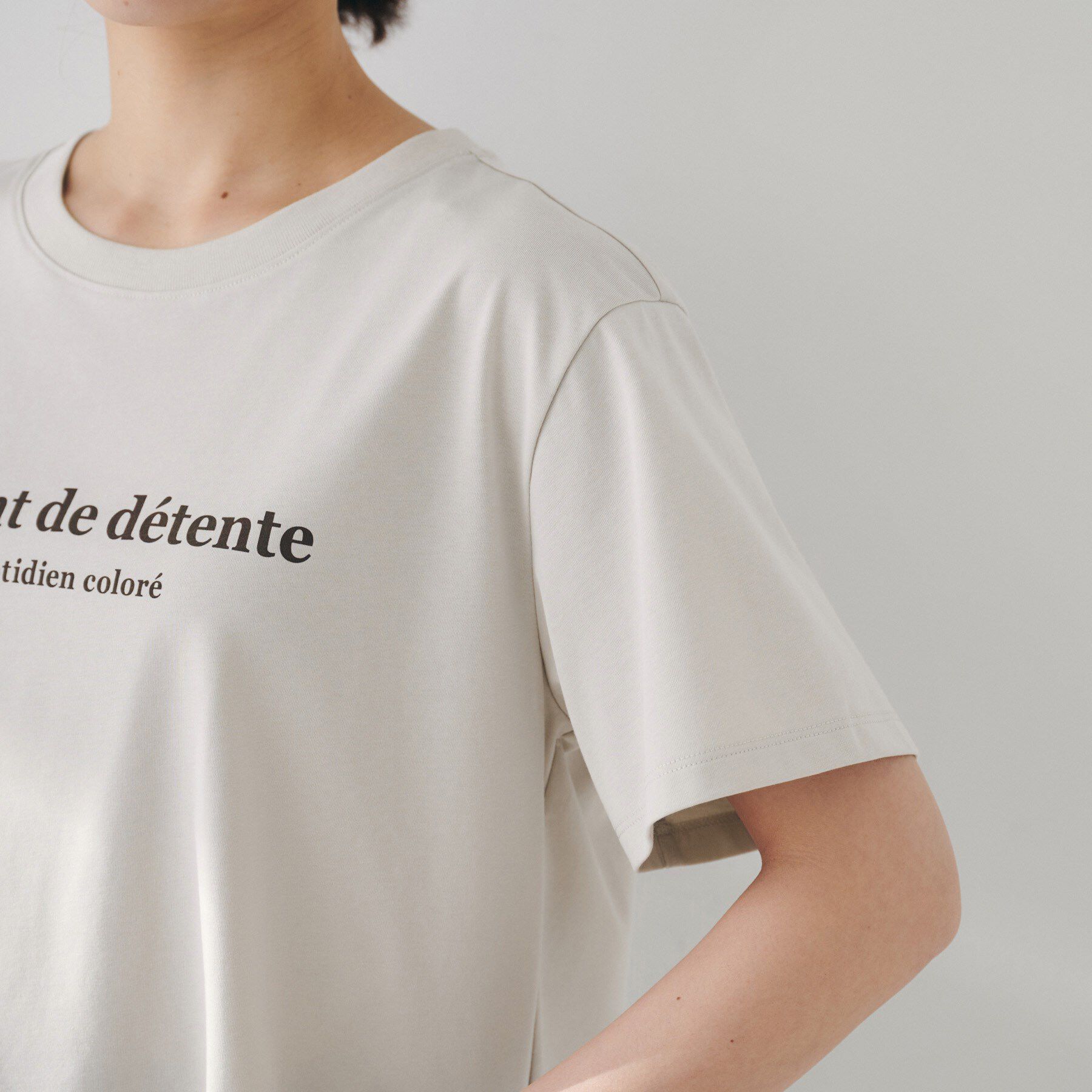 UNTITLED「【洗える】ロゴTシャツ」|Tシャツ・カットソー|