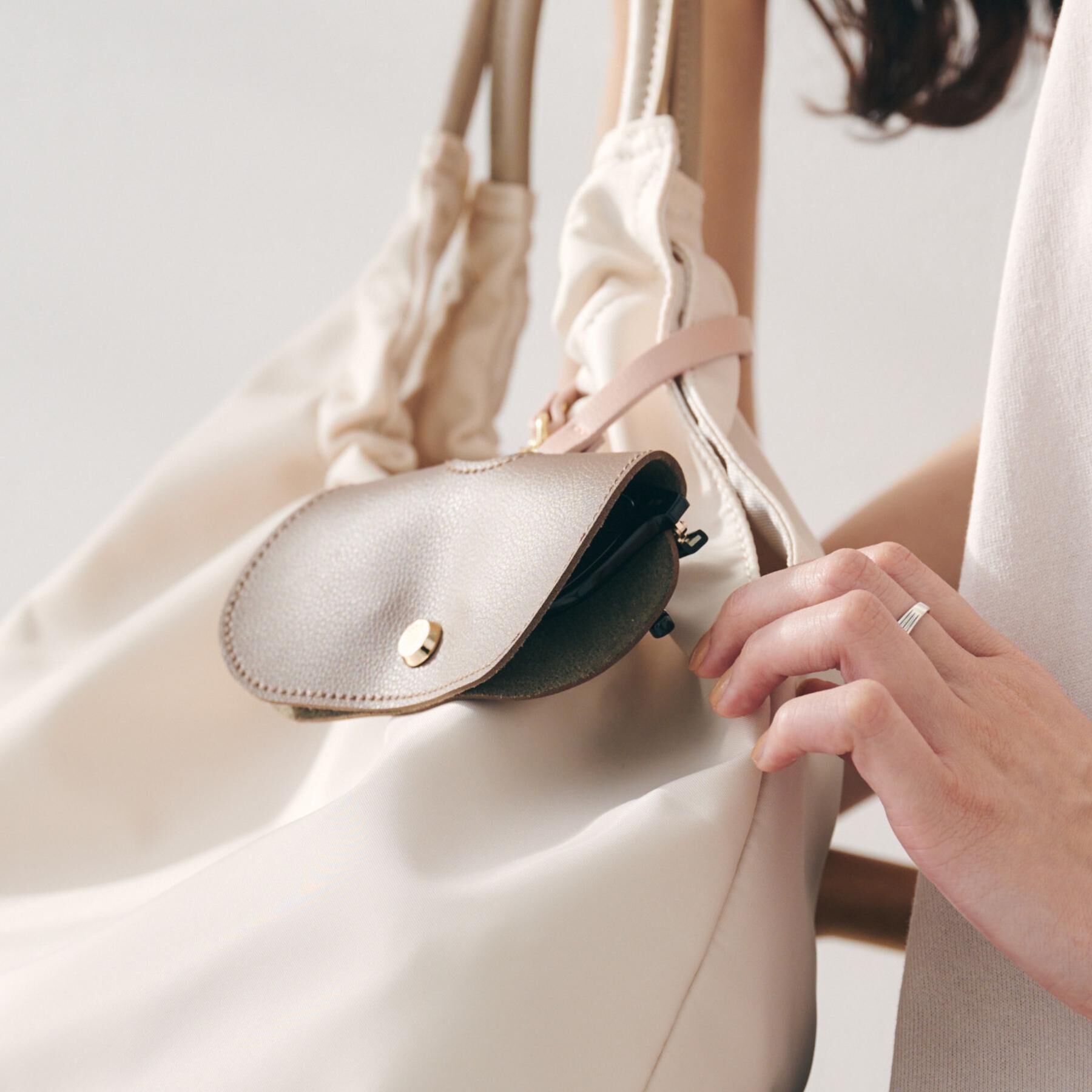 UNTITLED「バイカラーメガネストラップ」|その他|