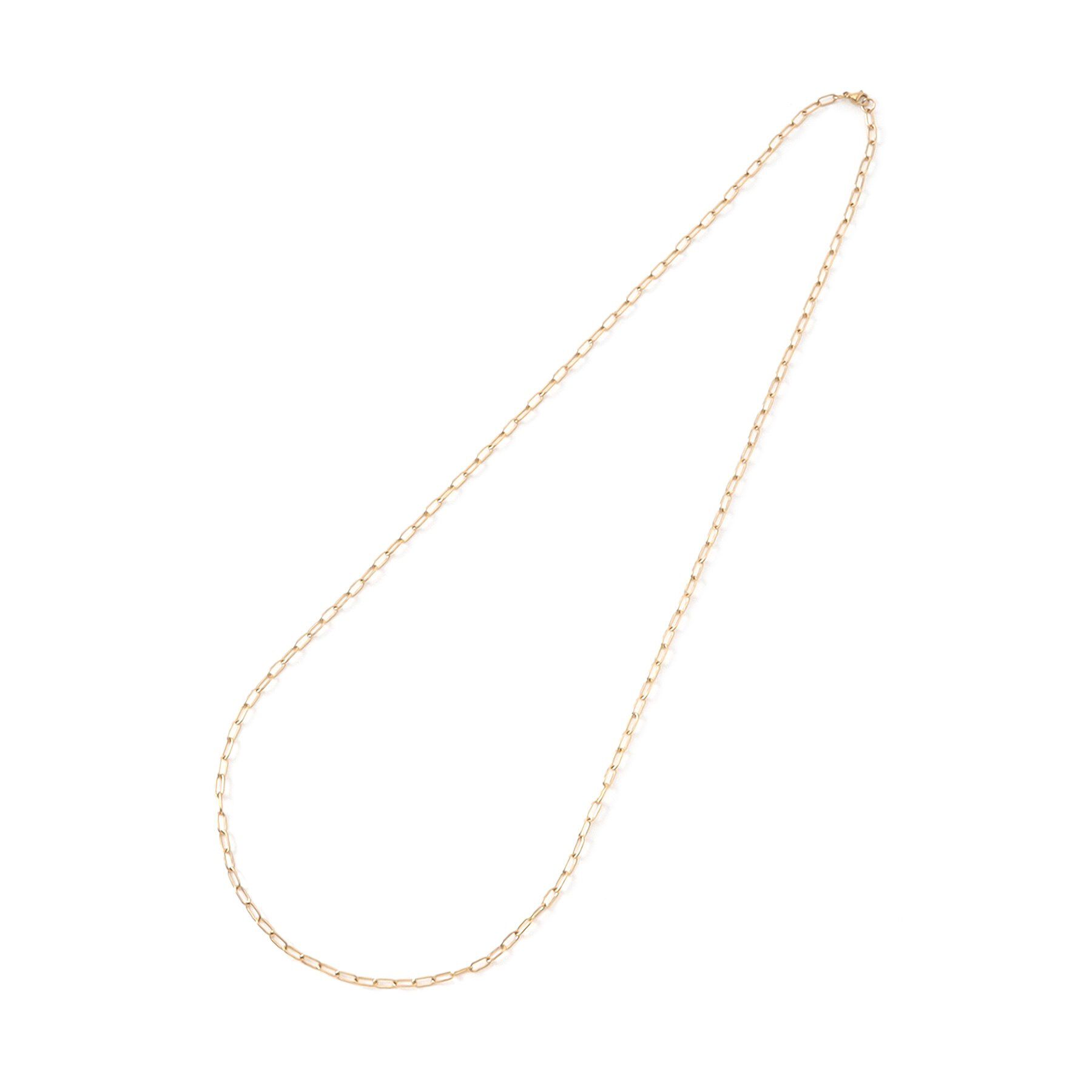 UNTITLED「【ステンレス】ロングチェーンネックレス」|ネックレス|