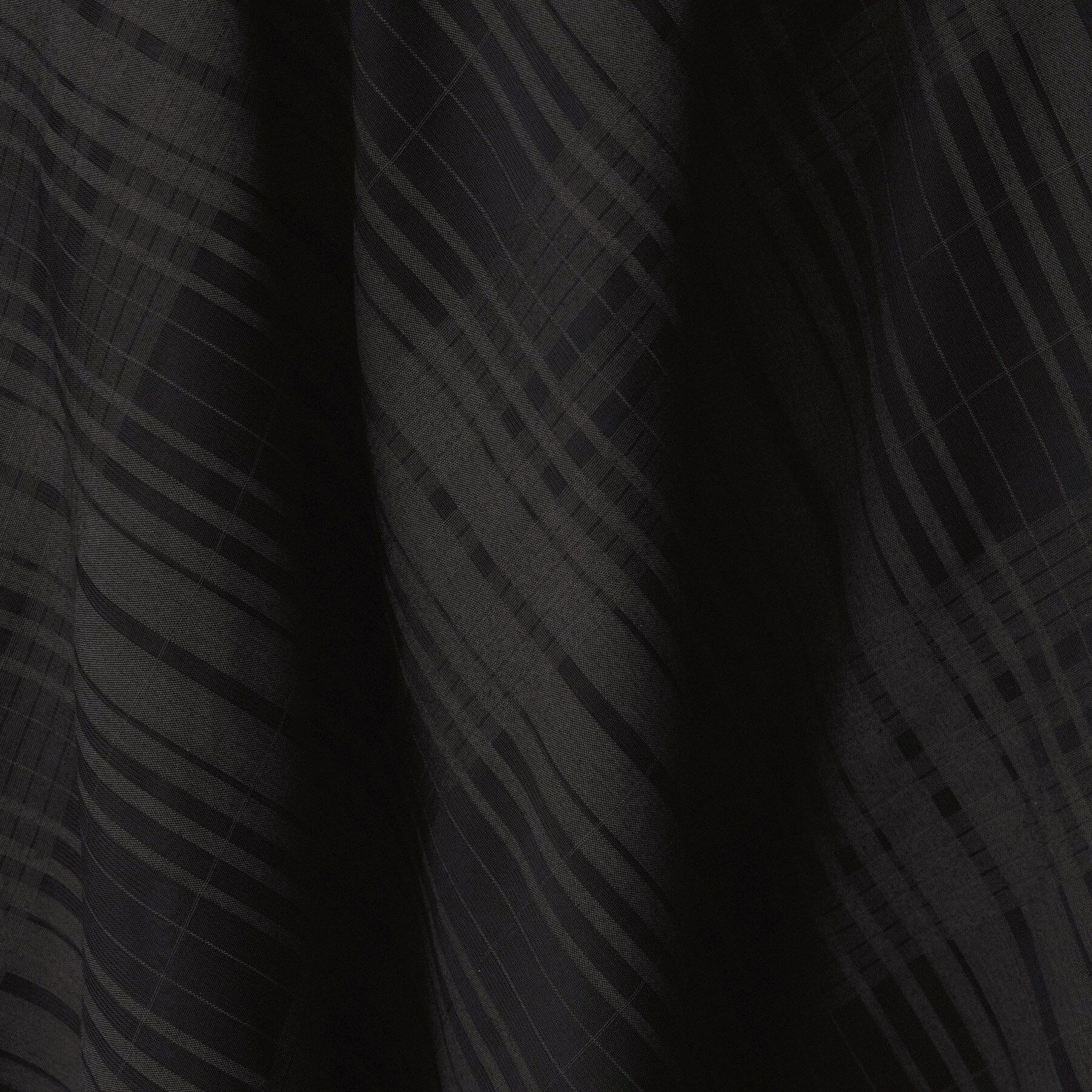 UNTITLED「【セットアップ可/後ろウエストゴム】シアーチェックスカート」|スカート|