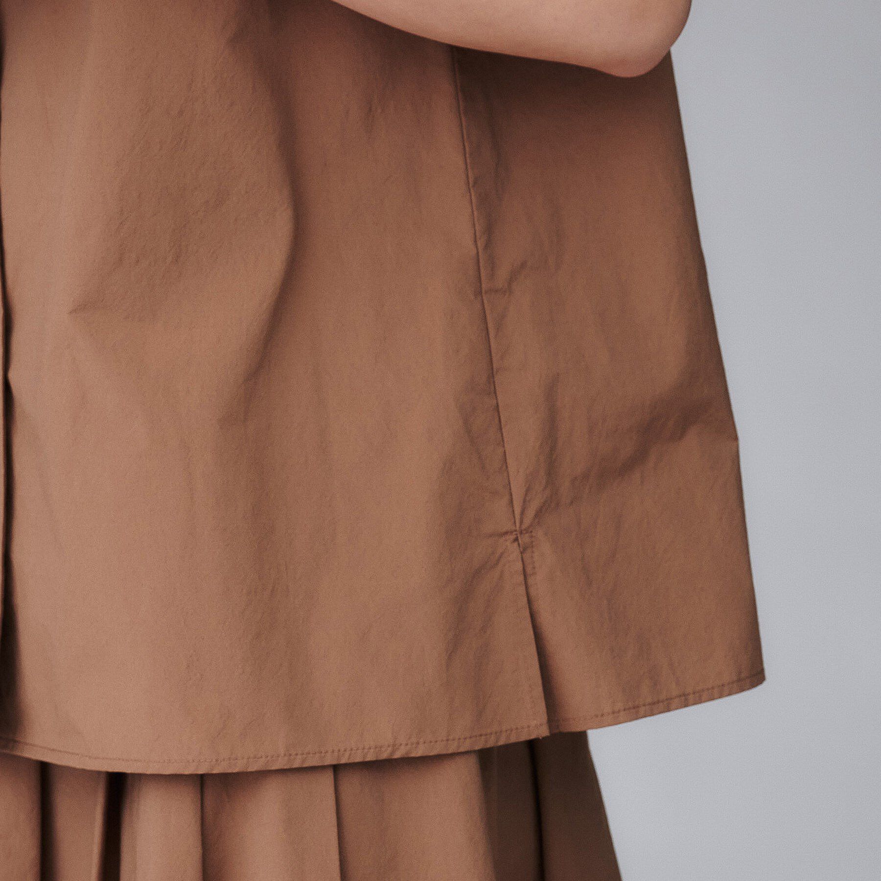 UNTITLED「【2WAY/セットアップ可/ノースリーブ/前ボタン】ファブリカブラウス」|シャツ・ブラウス|