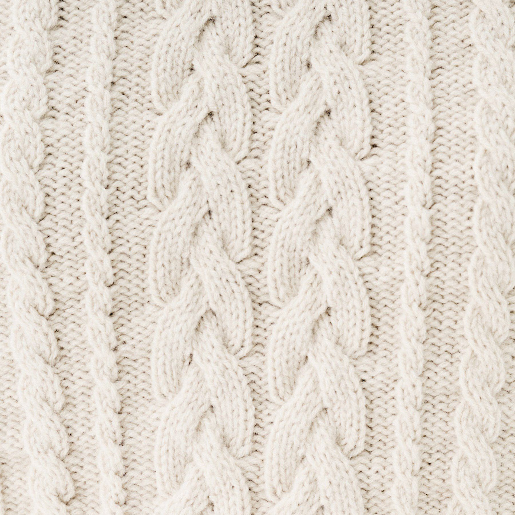 UNTITLED「【洗える】スポンディッシュ ケーブル柄ニット」|ニット・セーター|