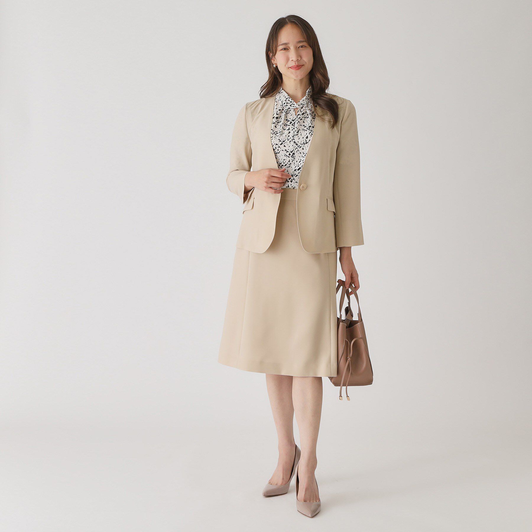 COUP DE CHANCE「【手洗い可／通勤】ノーカラージャケット」|ノーカラージャケット|