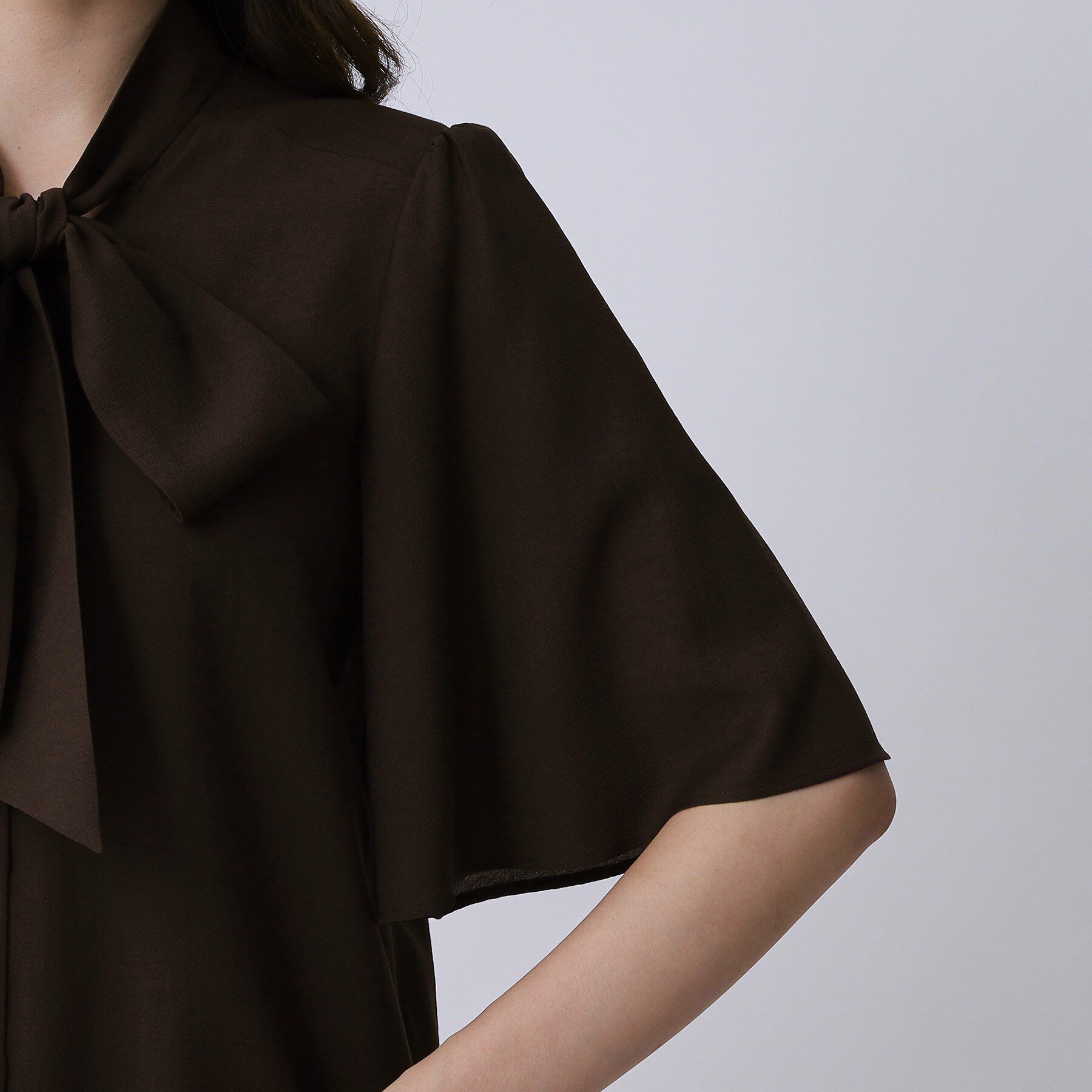 COUP DE CHANCE「【手洗い可／日本製】ボウタイブラウス」|シャツ・ブラウス|