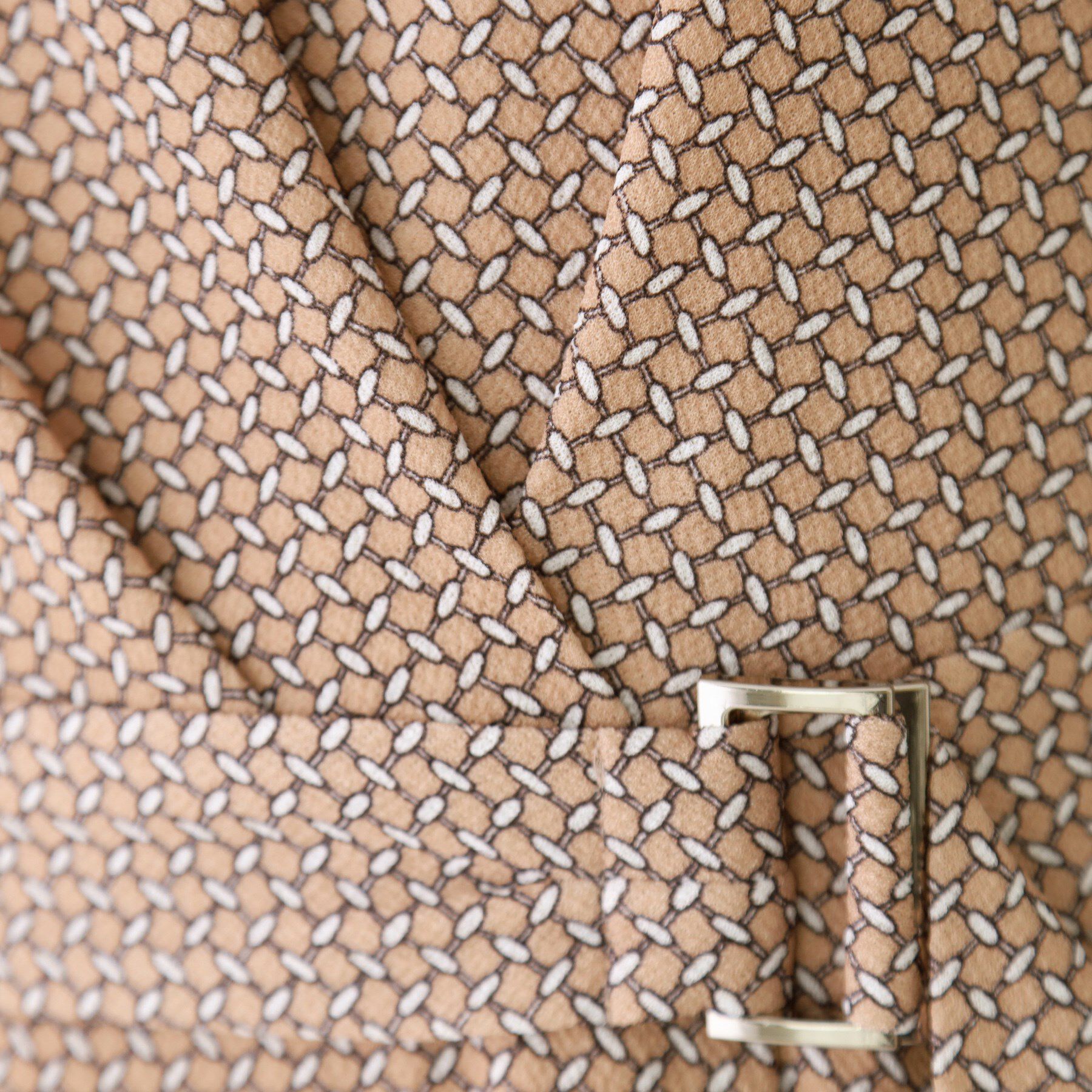 COUP DE CHANCE「【手洗い可／日本製】ジャージ素材のプリント柄ワンピース」|ワンピース|