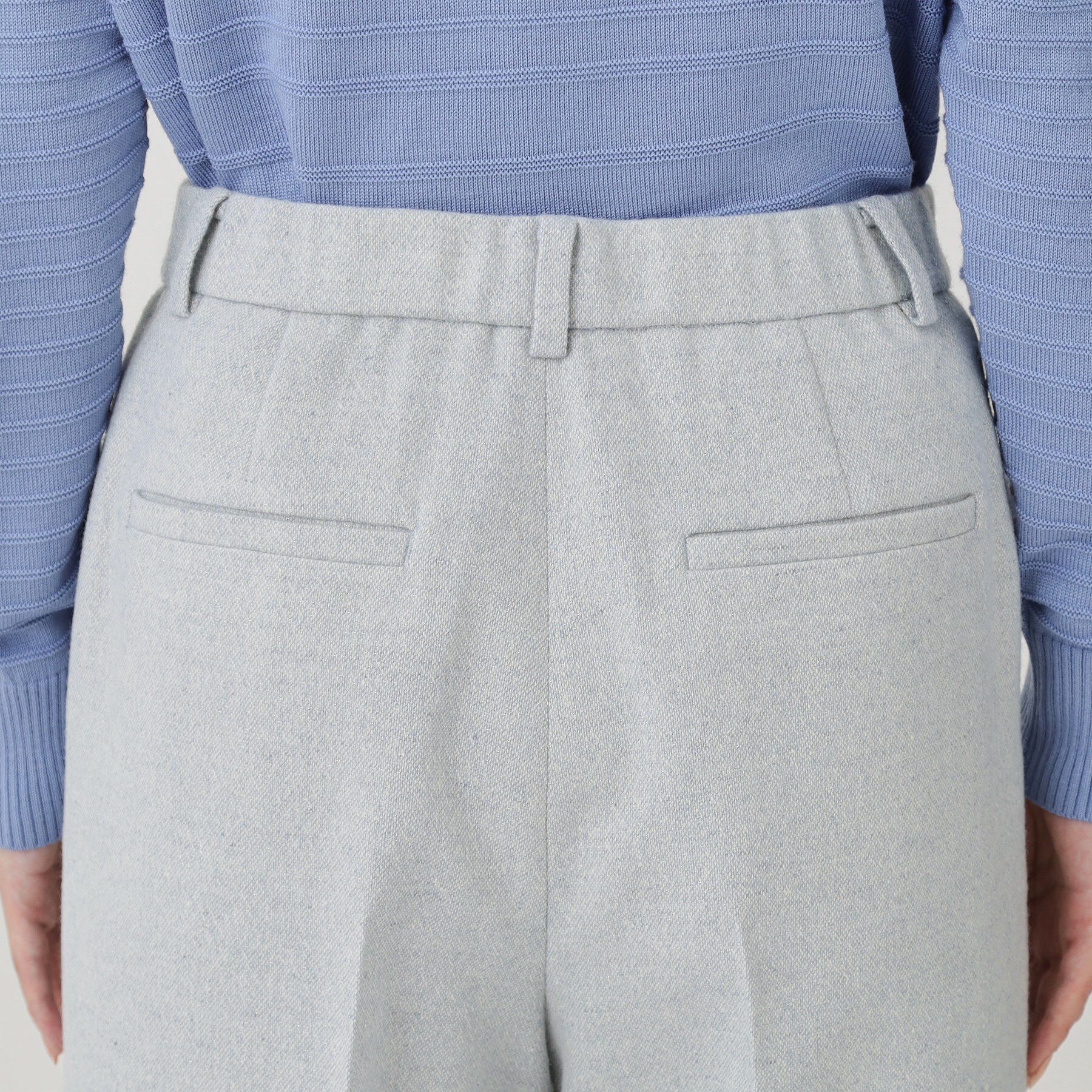 COUP DE CHANCE「【日本製】ラメ入りツイードパンツ」|その他|