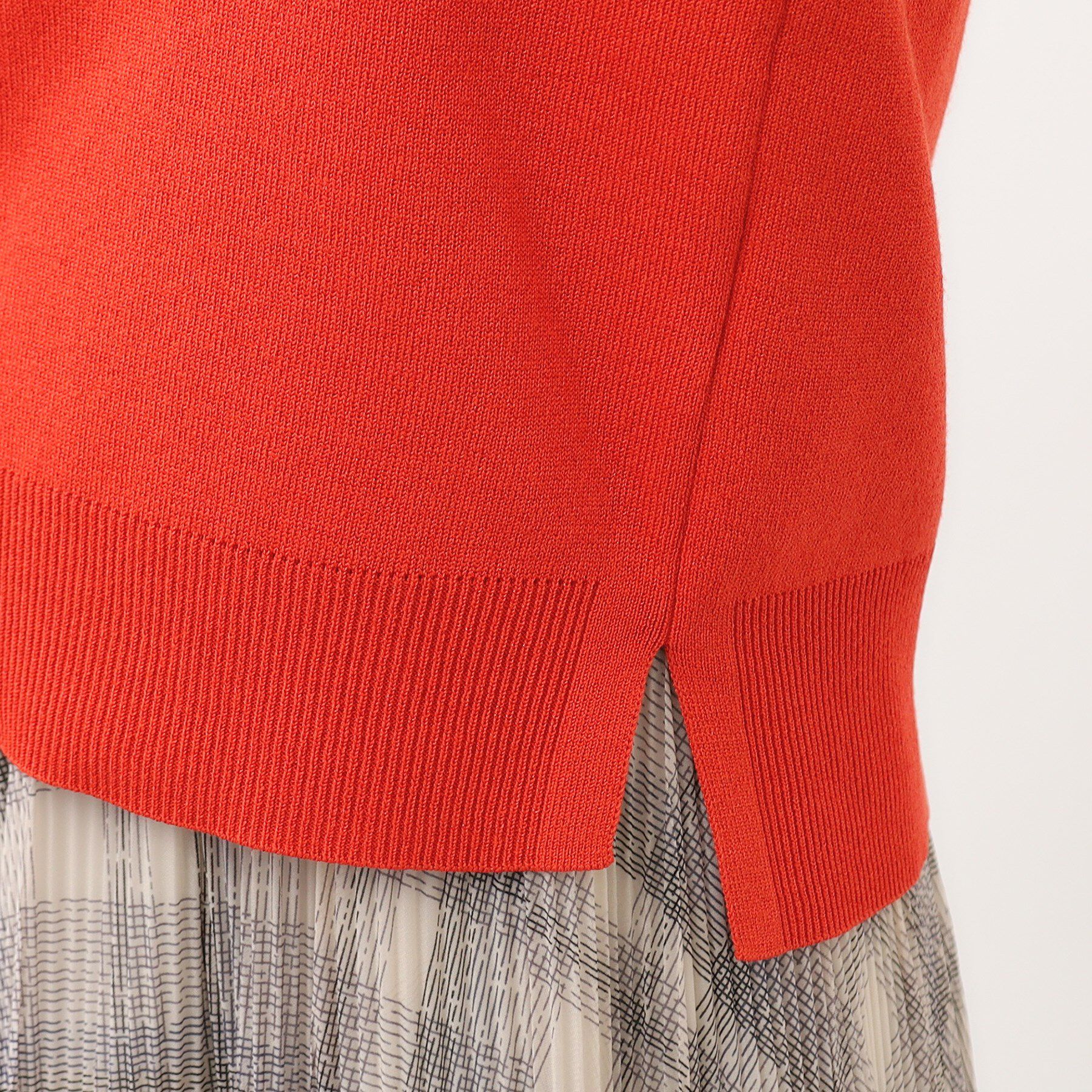 Reflect「【大人気ニットに新色登場！マイカラニット+／細見え／WEB限定カラーあり／マシンウォッシュ可／選べる」|ニット・セーター|