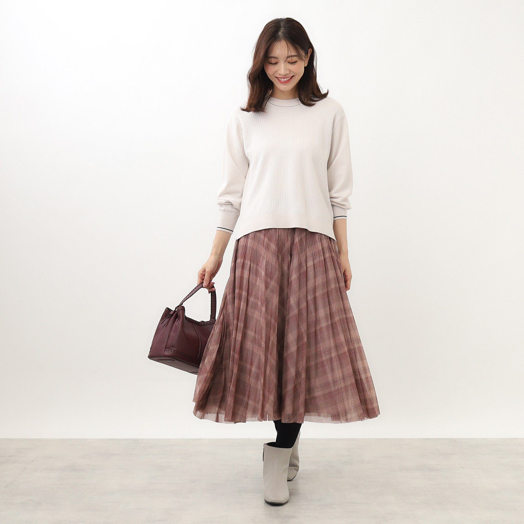 Reflect「オフボディストレッチニット」|ニット・セーター|