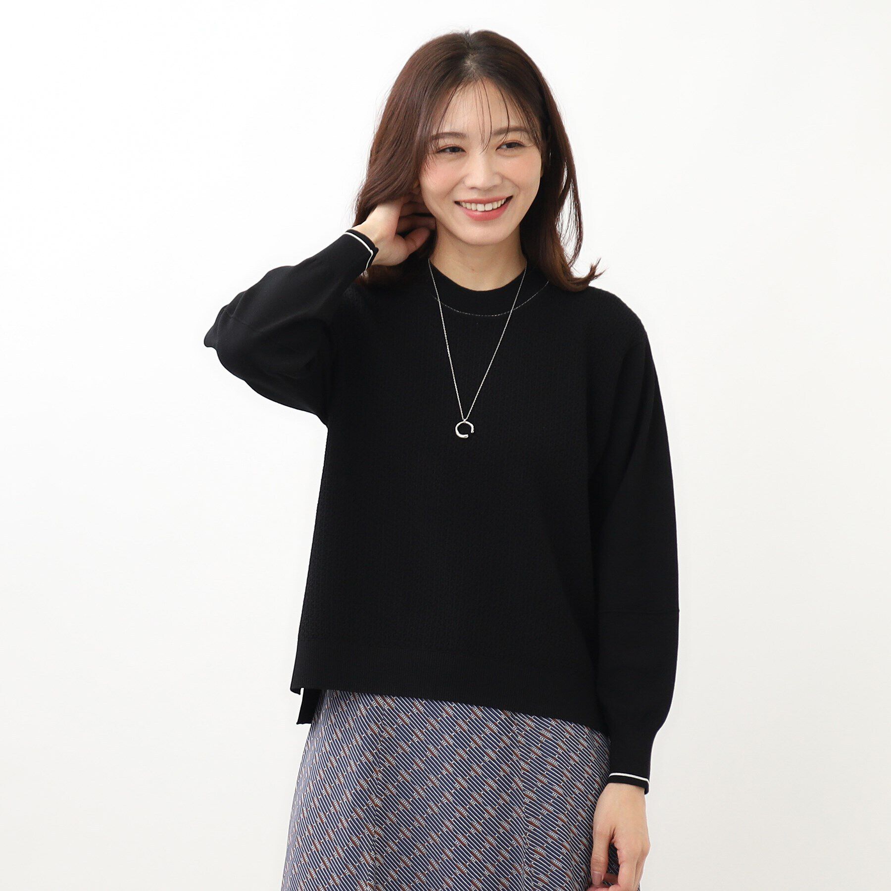 Reflect「オフボディストレッチニット」|ニット・セーター|