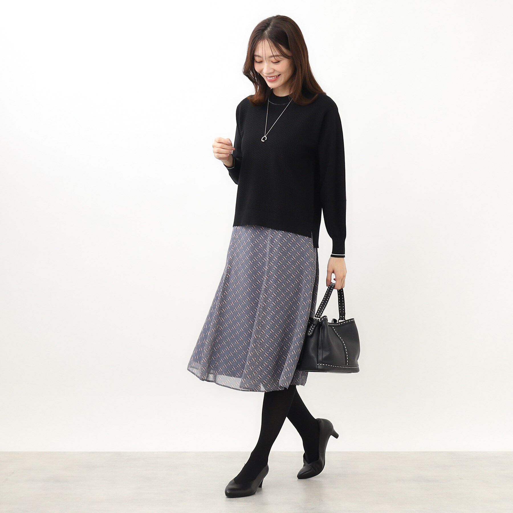 Reflect「オフボディストレッチニット」|ニット・セーター|