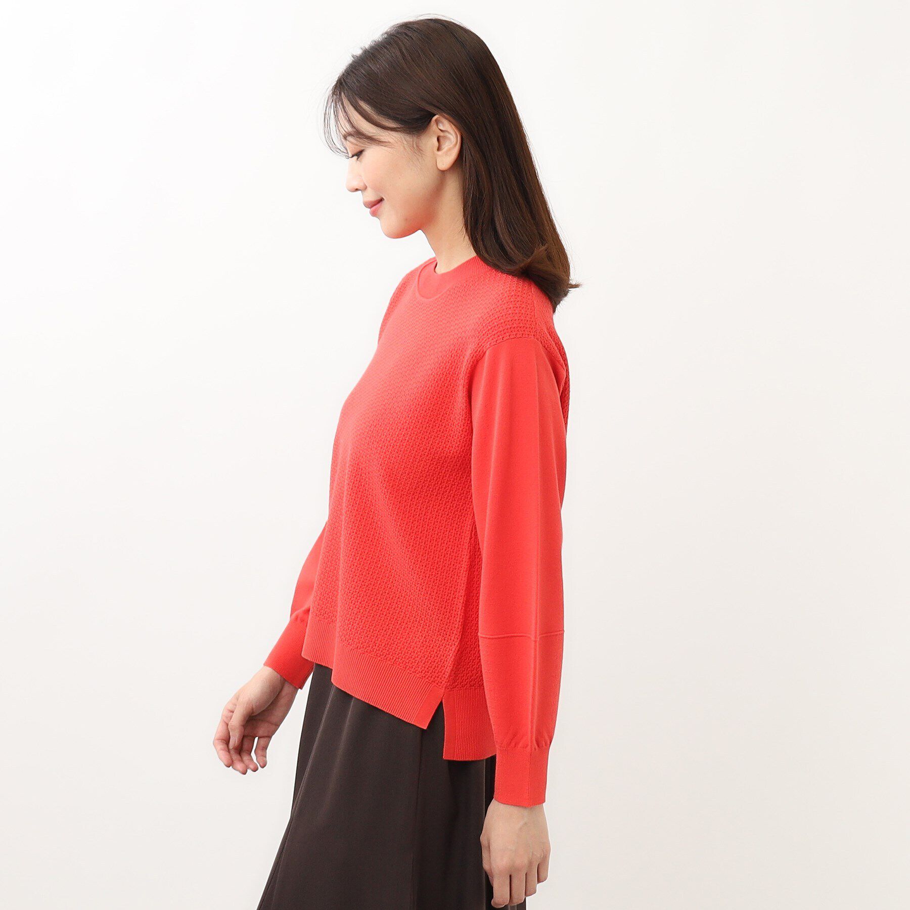 Reflect「オフボディストレッチニット」|ニット・セーター|