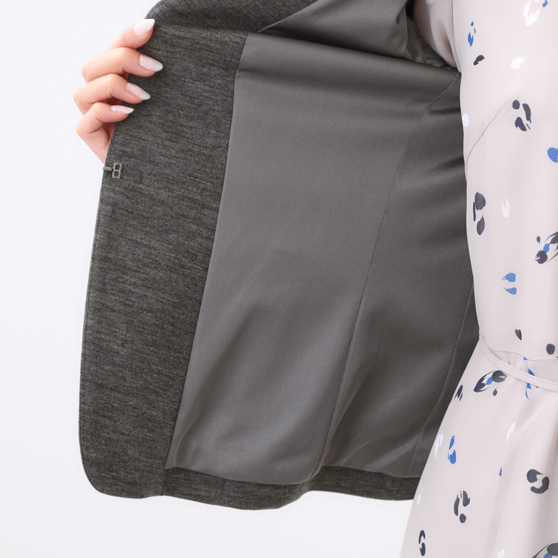 Reflect「【匠シリーズ／すっきり見え／セットアップ可】匠ジャケット／ノーカラー」|ノーカラージャケット|