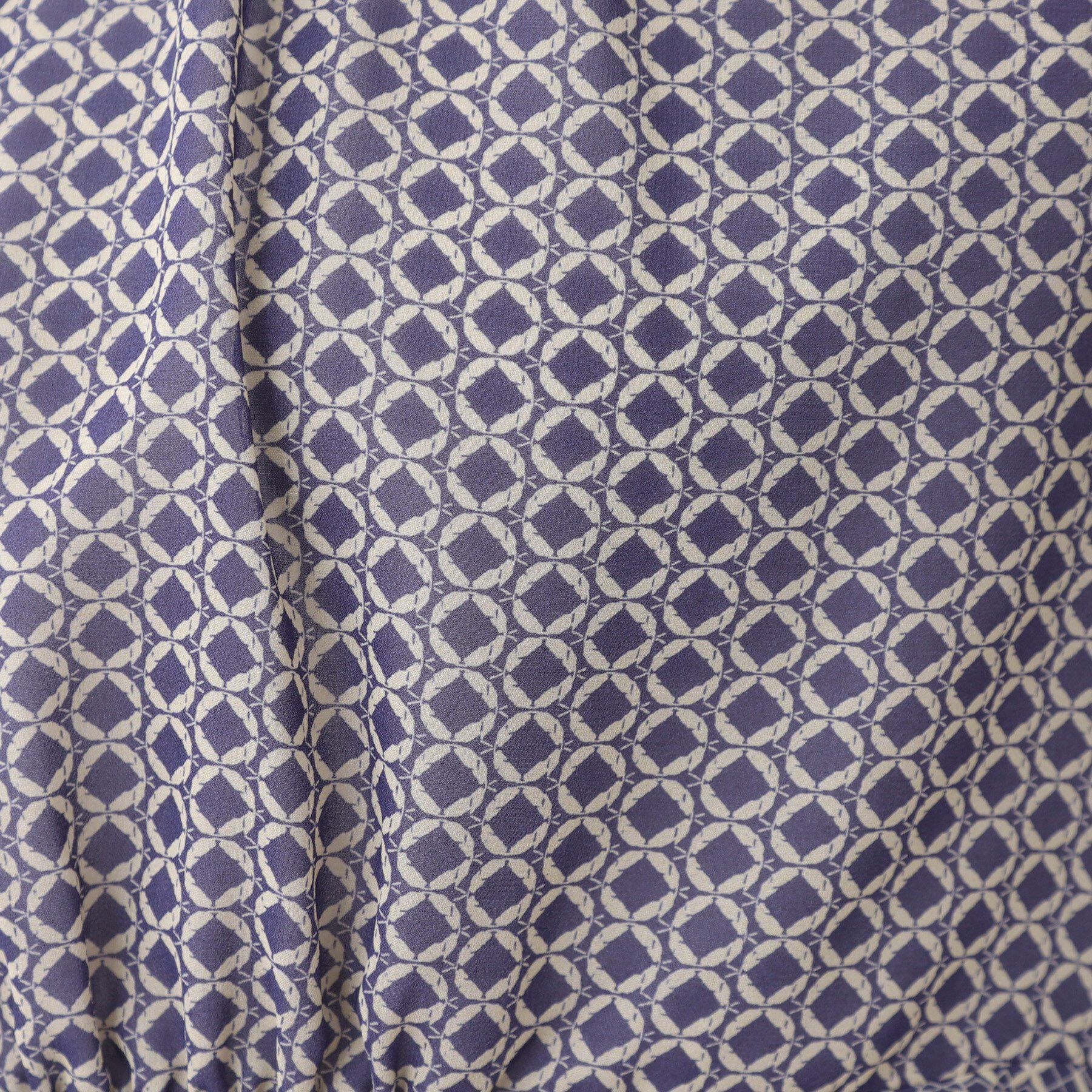 Reflect「【きちんと見え／セットアップ可／通勤におすすめ◎】ペプラムプリントブラウス」|シャツ・ブラウス|