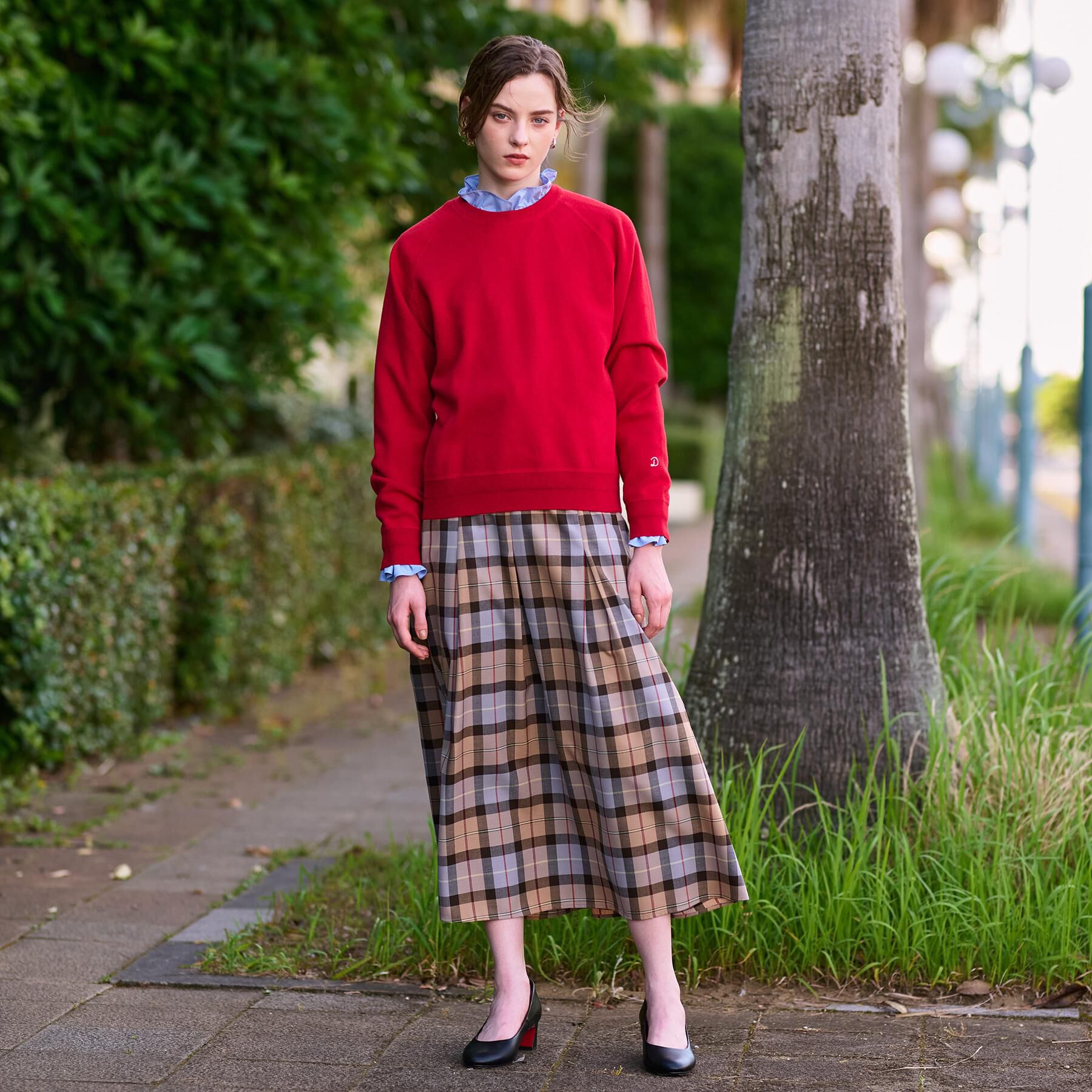 DRESSTERIOR「【CLASSY.12月号掲載/洗える/7色展開】ウォッシャブルコットンカシミヤニット」|ニット・セーター|