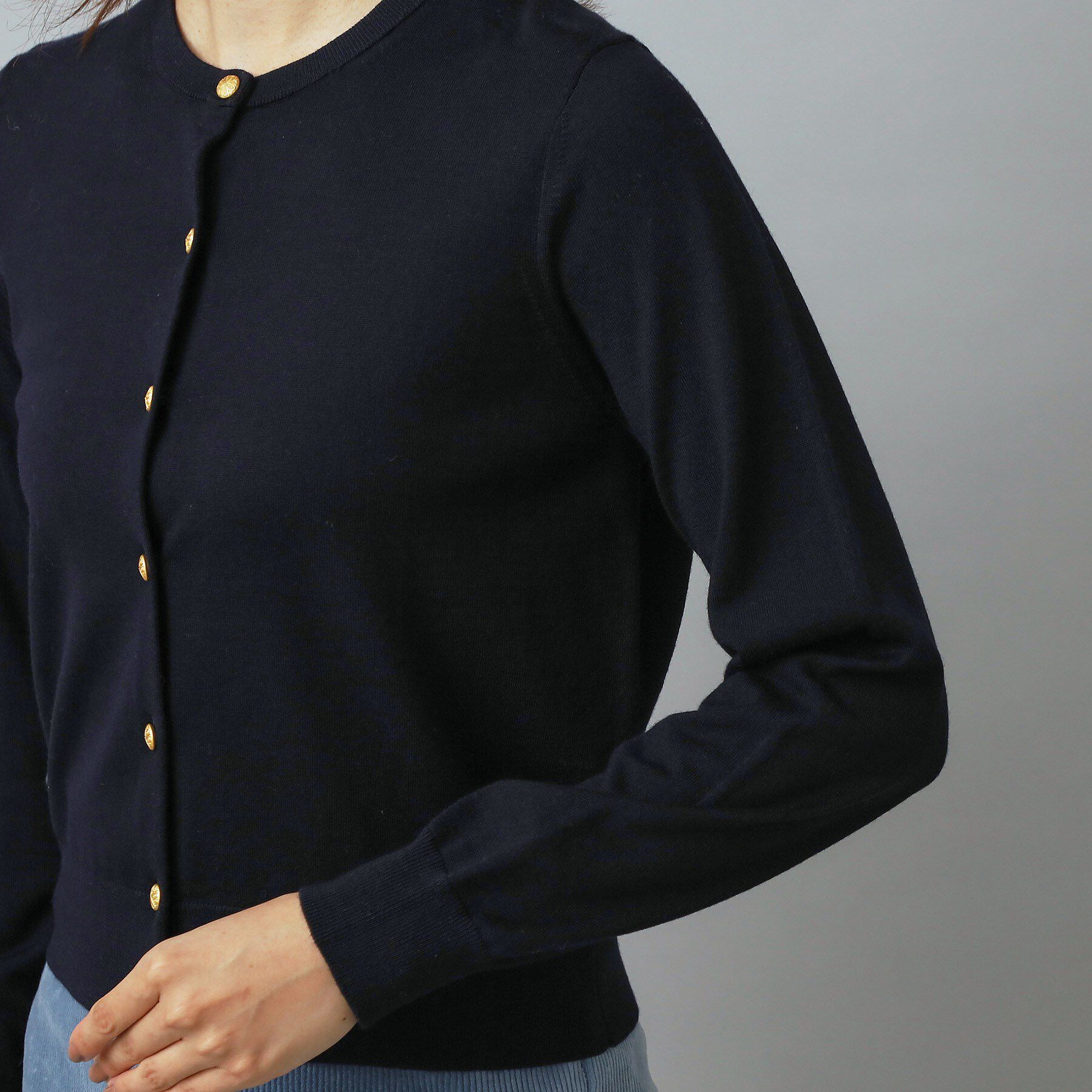 DRESSTERIOR「ウォッシャブルファインウールカーディガン」|カーディガン|