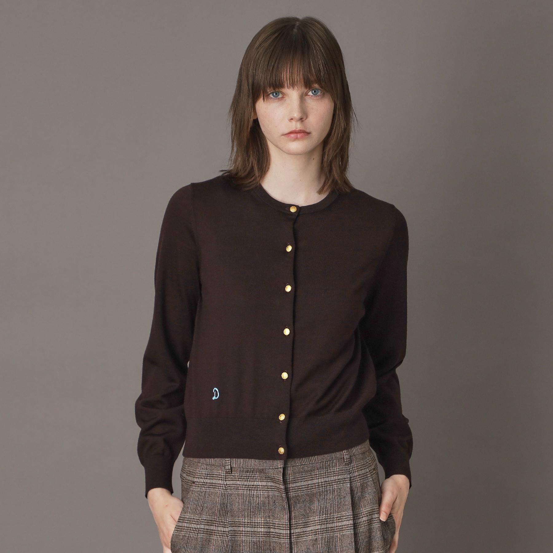 DRESSTERIOR「ウォッシャブルファインウールカーディガン」|カーディガン|